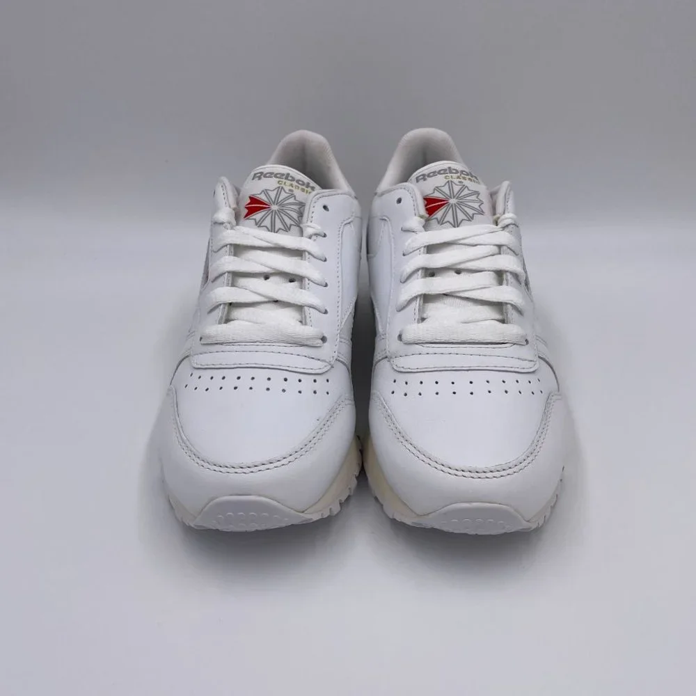 Reebok Classic Leather White Womens Shoes